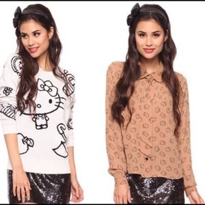 F21xHelloKitty Button Up